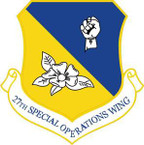 STICKER USAF 27th Special Operations Wing