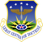 STICKER USAF Curtis E. LeMay Center for Doctrine Development and Education Emblem