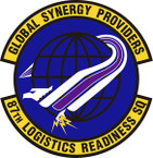 STICKER USAF 87th Logistics Readiness Squadron Emblem