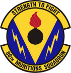 STICKER USAF 86th Munitions Squadron Emblem
