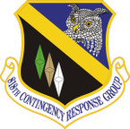 STICKER USAF 818th Contingency Response Group Emblem