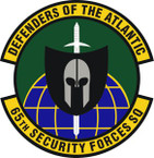 STICKER USAF 65th Security Forces Squadron Emblem