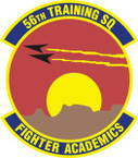 STICKER USAF 56th Training Squadron Emblem