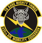 STICKER USAF 435th Air Mobility Squadron Emblem