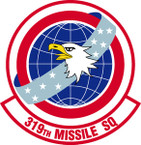 STICKER USAF 319th Missile Squadron Emblem