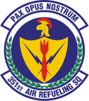 STICKER USAF  45th Fighter Squadron Emblem