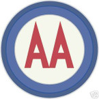 STICKER U S ARMY UNIT Anti-Aircraft Command