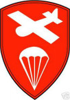 STICKER U S ARMY UNIT Airborne Command