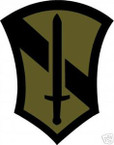 STICKER US ARMY UNIT   1st Field Force Vietnam s