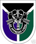 STICKER U S ARMY FLASH SPECIAL OPERATIONS COMMAND