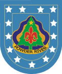 STICKER U S ARMY FLASH 91st Division