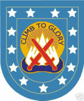 STICKER U S ARMY FLASH  10TH MOUNTAIN