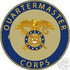 STICKER U S ARMY BRANCH QUARTERMASTER CORPS