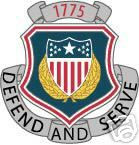 STICKER U S ARMY BRANCH ADJUTANT GENERAL