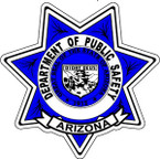 STICKER ARIZONA POLICE SHIELD
