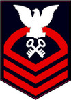 STICKER RANK U S NAVY E7 CHIEF STORE