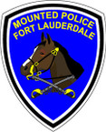 STICKER CIVIL  FORT LAUDERDALE MOUNTED POLICE