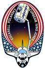 STICKER NASA SPACE SHUTTLE MISSION STS-98