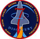 STICKER NASA SPACE SHUTTLE MISSION STS-95