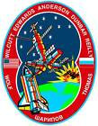 STICKER NASA SPACE SHUTTLE MISSION STS-89