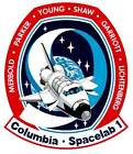 STICKER NASA SPACE SHUTTLE MISSION STS-9
