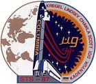STICKER NASA SPACE SHUTTLE MISSION STS-87