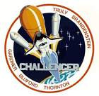 STICKER NASA SPACE SHUTTLE MISSION STS-8