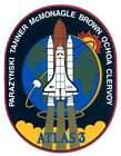 STICKER NASA SPACE SHUTTLE MISSION STS-66