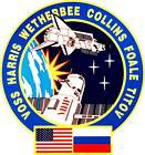 STICKER NASA SPACE SHUTTLE MISSION STS-63