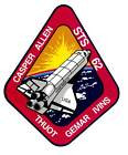 STICKER NASA SPACE SHUTTLE MISSION STS-62