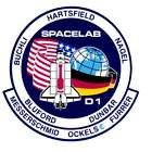 STICKER NASA SPACE SHUTTLE MISSION STS-61A
