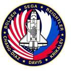 STICKER NASA SPACE SHUTTLE MISSION STS-52