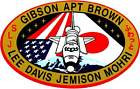 STICKER NASA SPACE SHUTTLE MISSION STS-47