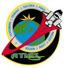 STICKER NASA SPACE SHUTTLE MISSION STS-45