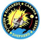 STICKER NASA SPACE SHUTTLE MISSION STS-41