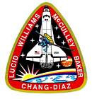 STICKER NASA SPACE SHUTTLE MISSION STS-34