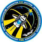 STICKER NASA SPACE SHUTTLE MISSION STS-131