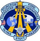 STICKER NASA SPACE SHUTTLE MISSION STS-128