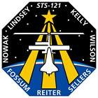 STICKER NASA SPACE SHUTTLE MISSION STS-121