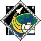 STICKER NASA SPACE SHUTTLE MISSION STS-122