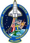 STICKER NASA SPACE SHUTTLE MISSION STS-116