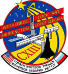 STICKER NASA SPACE SHUTTLE MISSION STS-113