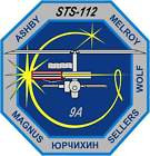 STICKER NASA SPACE SHUTTLE MISSION STS-112