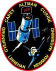 STICKER NASA SPACE SHUTTLE MISSION STS-109
