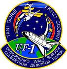 STICKER NASA SPACE SHUTTLE MISSION STS-108