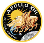 STICKER NASA APOLLO MISSION 13
