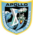 STICKER NASA APOLLO MISSION 10