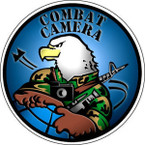 STICKER MILITARY VET COMBAT CAMERA