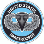 STICKER MILITARY USMC ARMY NAVY PARATOOPER