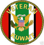 STICKER MILITARY USMC ARMY NAVY Kuwait Veteran